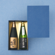 画像をギャラリービューアに読み込む, 竹葉 大吟醸720mlセット(能登大吟・百万石乃白大吟醸)数馬酒造