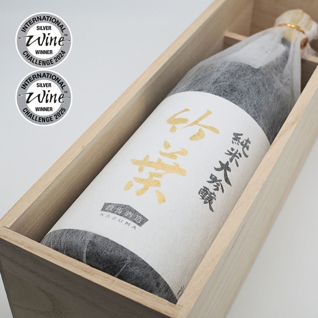 竹葉　純米大吟醸　百万石乃白４０%　－１８００ｍｌ