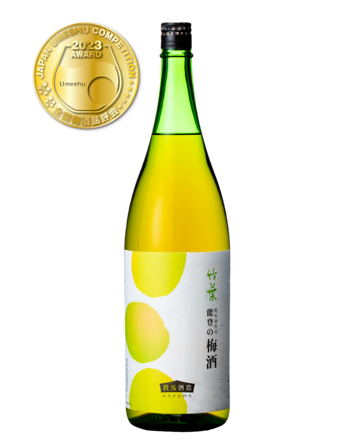 竹葉 純米大吟醸 1800ml KAZUMA 竹葉 純米大吟醸 百万石乃白40% - 数馬酒造株式会社